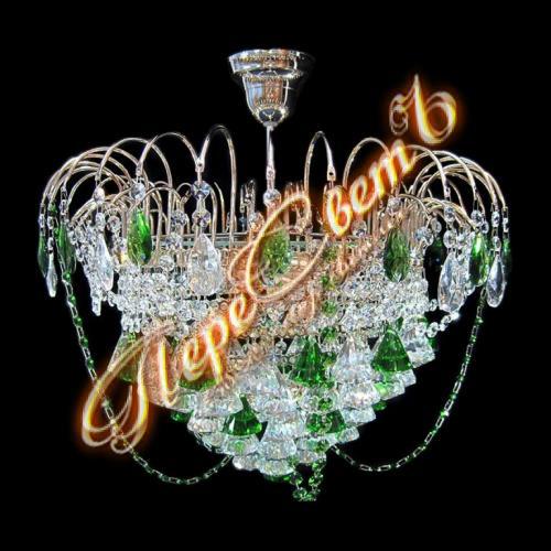 Акация (Шар-Пирамида 40(66)), цвет камня зелёный