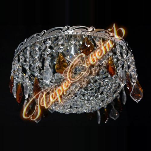 Анжелика Занавес (Дубок), диаметр 40. Цвет - чайный