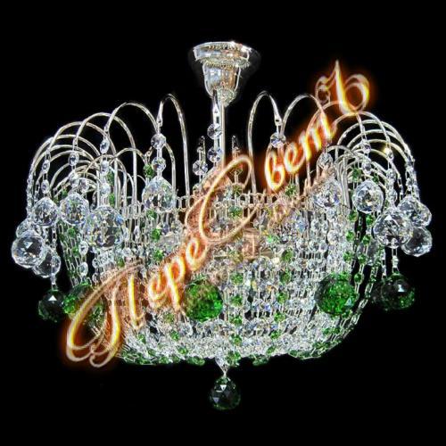 Акация (Шар-Пирамида 30,40), цвет камня зелёный