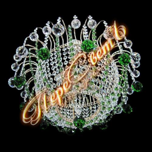 Акация (Шар-Пирамида 30,40), цвет камня зелёный