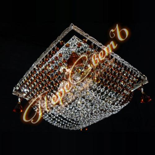 0640/10*Ц Квадрат Платок 4л, цв.к (чайный)