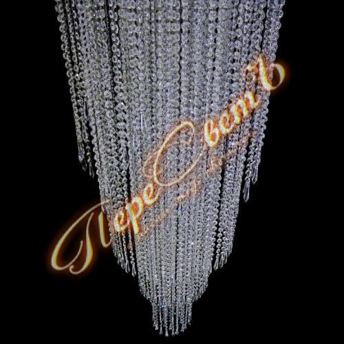 Потолочная люстра Ромашка Дождь, высота 2000 мм