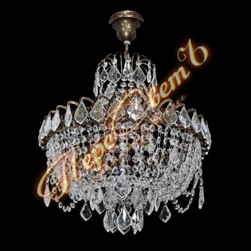 Катерина Хрустальная Плюс Ожерелье, бронза