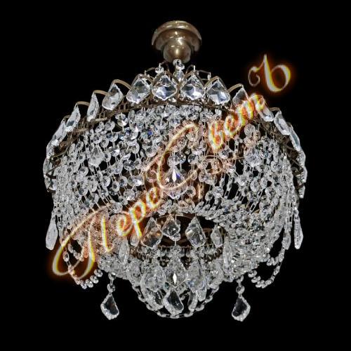 Катерина Хрустальная Плюс Ожерелье, бронза