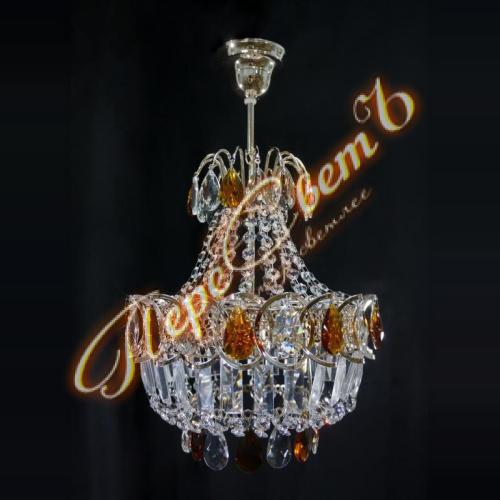 0935/Л1 Натали Хрустальная 1л, цв.к (чайный)