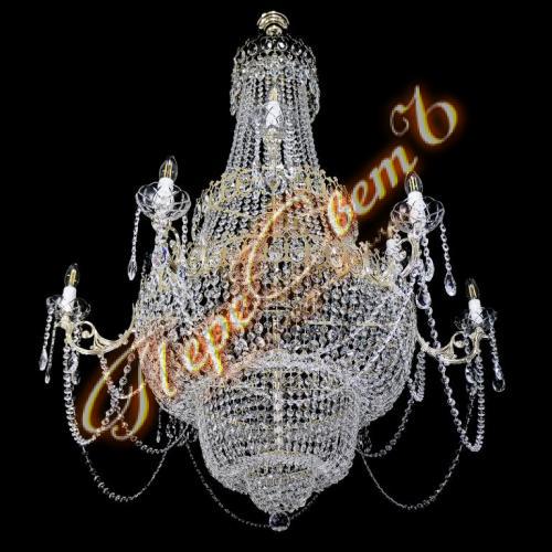 Корона Свечи 2 яруса, диаметр 100 см,высота 150 см, 9 рожков