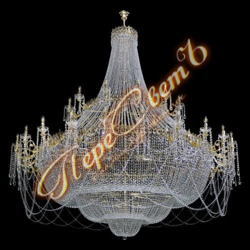 Корона Свечи 2 яруса, диаметр 250 см,высота 250 см, 36 рожков