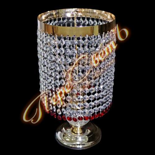 Настольная лампа Элегия, цв.к. - красный