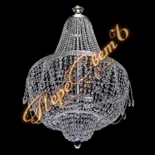 Хрустальная люстра Италия 1 Плюс Гита, высота 1100 мм