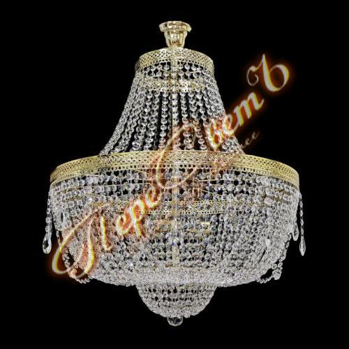 Хрустальная люстра Италия 1 Плюс Гита, высота 750 мм, вариант №2