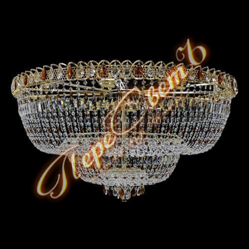 Водопад Классика 2 яруса (Пластина-2, Журавль), цветной - чайный