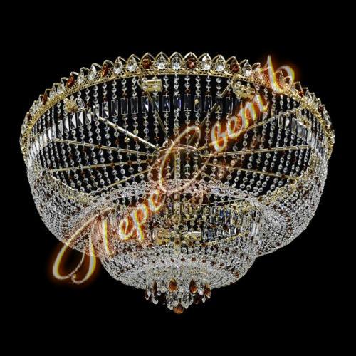 Водопад Классика 2 яруса (Пластина-2, Журавль), цветной - чайный